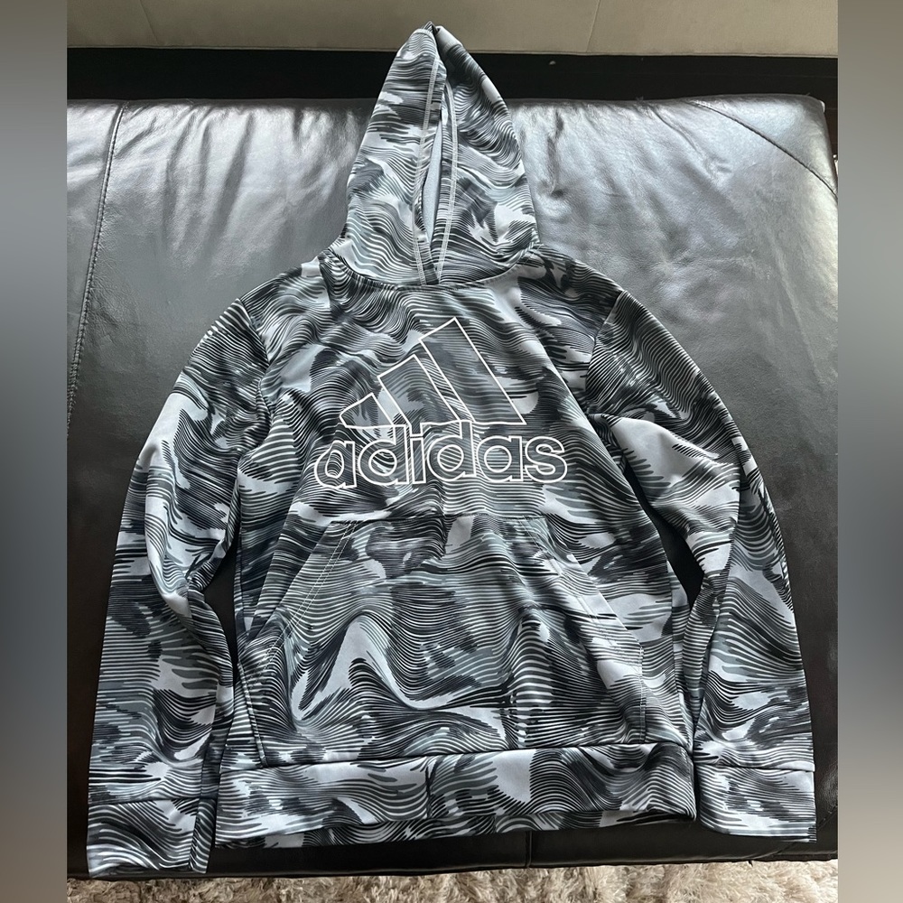 Adidas Youth lightweight hoodie - EUC